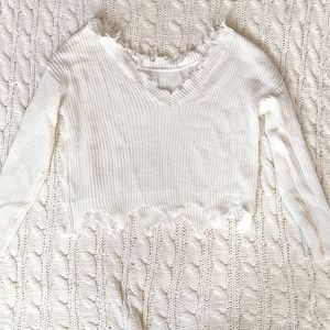 Vici White Sweater